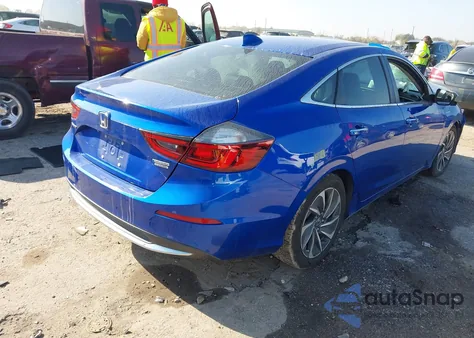 2019 Honda Insight Touring from USA, damaged, VIN 19XZE4F91KE027983